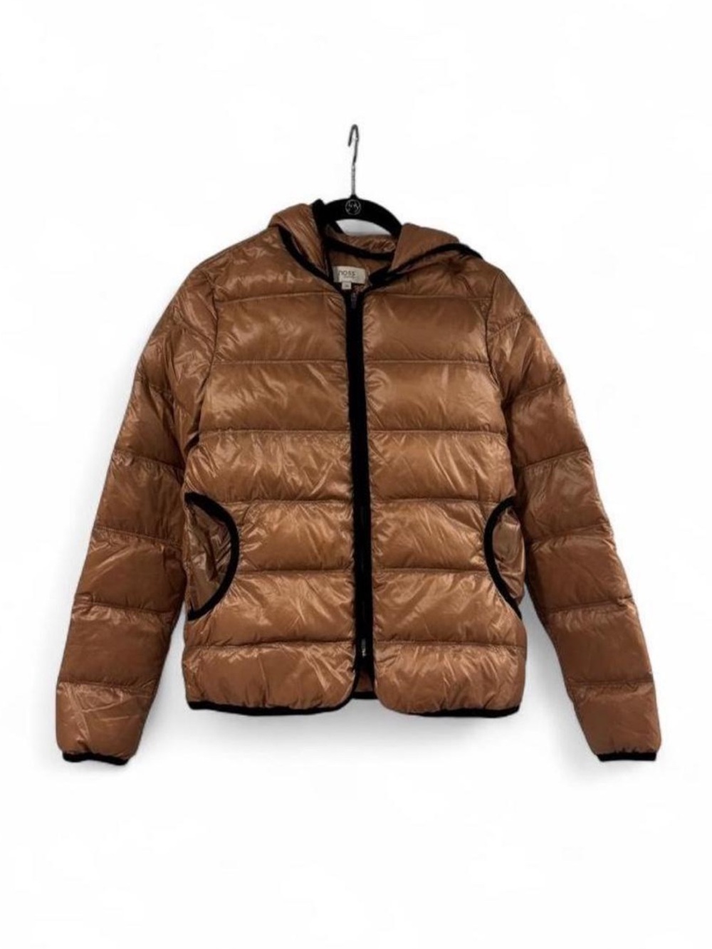 Lightweight Quilted Hooded Jacket - Tan